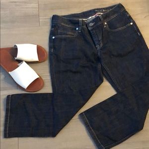 Burberry cropped straight leg jeans